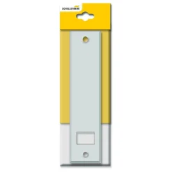 Abdeckplatte Lochabstand 26,0 weiß ^ Schellenberg Clearance