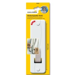 Abdeckplatte Softline 18,5 cm weiß ^ Schellenberg Discount