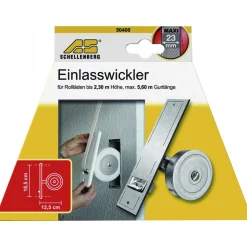 Einlasswickler maxi Lochabstand 18,5 cm ^ Schellenberg Best