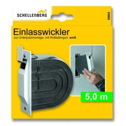 Einlaßwickler Mini inkl 5 m Gurtband Unterputz ^ Schellenberg Sale