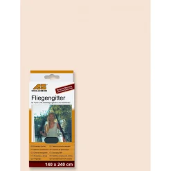 Fliegengittervorhang 2 x 70 x 240 cm anth. ^ Schellenberg Discount