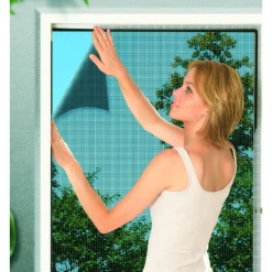 Fliegengitter 100 x 100 cm anthrazit ^ Schellenberg New