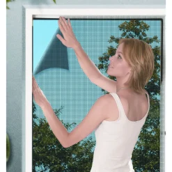 Fliegengitter 150 x 180 cm anthrazit ^ Schellenberg