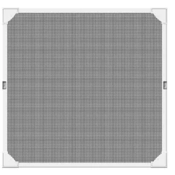Insektenschutz-Magnetrahmen 100 x 120 cm weiß ^ Schellenberg