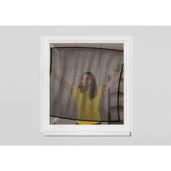 Insektenschutz Pop-Up Fenster 100 x 120 cm anthrazit ^ Schellenberg Hot