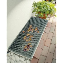 Lichtschacht-Gitter Sauberer Lichtschacht Aluminium 50 x 125 cm ^ Schellenberg Hot