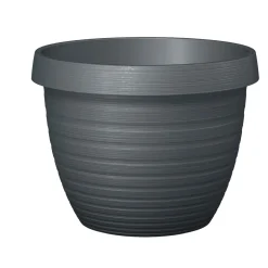 Blumentopf Country Star 270 cm Metallic grau ^ Scheurich Sale