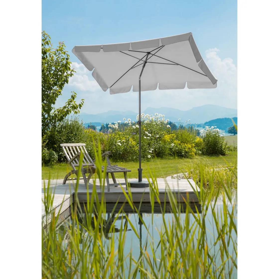 Sonnenschirm Aquila 225 x 120 cm ^ Schneider Schirme Discount