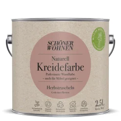 Naturell Kreidefarbe 2,5 L Herbstrascheln ^ Schöner Wohnen Farbe Best