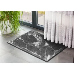 Schmutzfangmatte Miami marmor/grau 67 x 100 cm ^ Schöner Wohnen Farbe Clearance