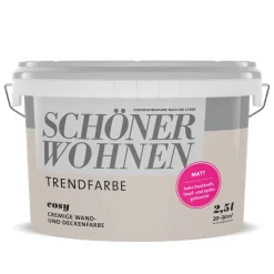 Trendfarbe Cosy matt 2,5 L ^ Schöner Wohnen Farbe Online