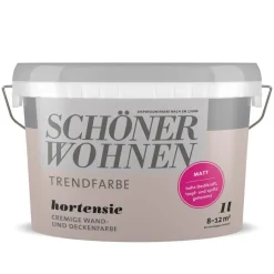 Trendfarbe Hortensie L ^ Schöner Wohnen Farbe Clearance