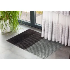 Schöner WohnenSchmutzfangmatte „Manhattan“, Streifen/anthrazit-grau, cm ^ Schöner Wohnen Farbe Discount
