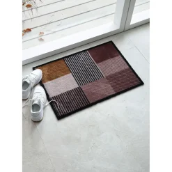 Schmutzfangmatte Manhattan 50x70 cm Geomix kastanie-rose ^ Schöner Wohnen Best