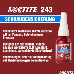 Schraubensicherung Loctite 243 5 ml ^ New