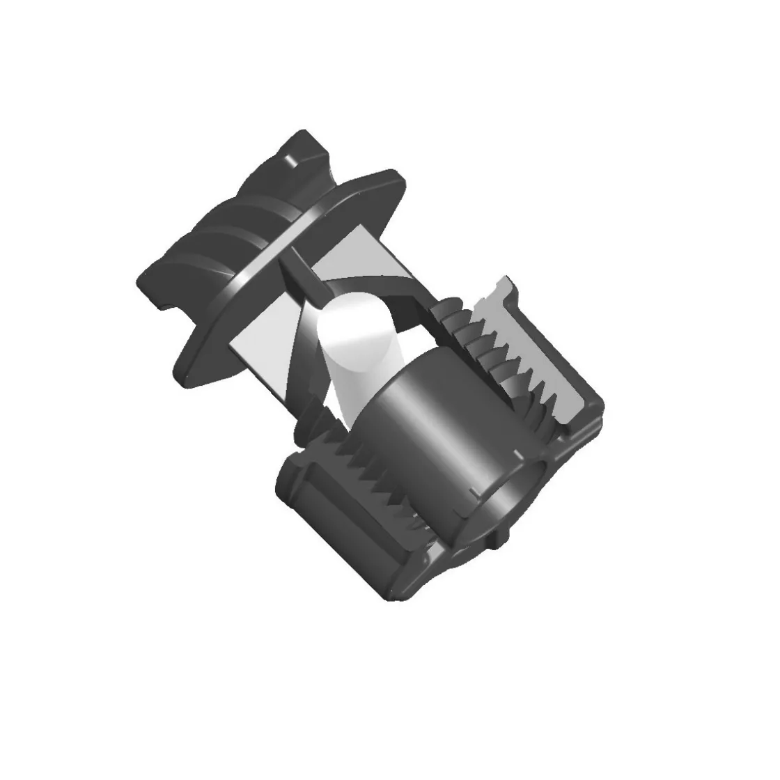Schraubisolator Vario Plus schwarz für Durchmesser 10 mm Seil 10 Stück ^ Online