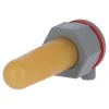 Schraubventil mit Latexsauger grau-gelb ^ New