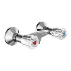 Duscharmatur Savino,chrom,Zweigriff ^ Schütte Discount