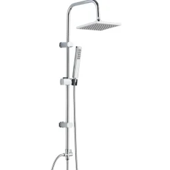 SCHÜTTE Duschset TOKYO mit Regendusche und Handbrause chrom ^ Schütte Hot