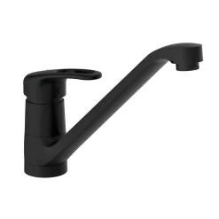 schwenkbare Design Küchenarmatur Grande schwarz matt ^ Schütte Clearance
