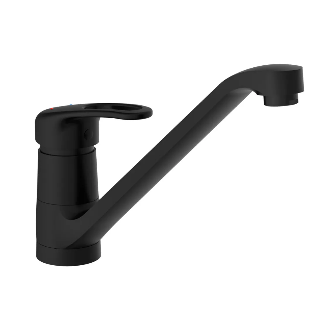 schwenkbare Design Küchenarmatur Grande schwarz matt ^ Schütte Clearance