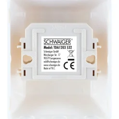 Telefonanschlussdose Universal 3-fach Aufputz ^ Schwaiger Online