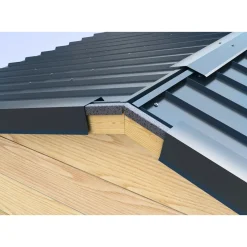 SDF Firstblech anthrazit 200 x 8 x 8 cm ^