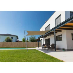 Segel Cannes Qu 4x4m taupe ^ Sale