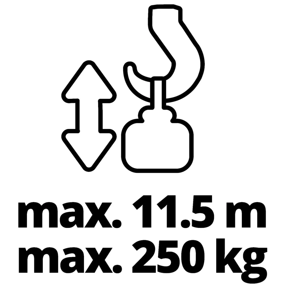 Seilhebezug TC-EH 500 ^ Einhell Discount