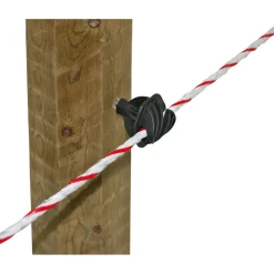Seilisolator Easy Cord Durchmesser 6 mm schwarz ^ New