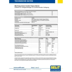 stop Komfort-Feuchteschutz 0,2 mm ^ Selit Best