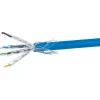 S/FTP-Netzwerkkabel Cat8.1 25m blauunkonfektioniert ^ Schwaiger