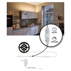 Simp LED Power Set inkl. Dimm/Switch 17W230/24V DC ws Kst. ^ Paulmann Best