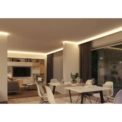 SimpLED Stripe Set 5m RGB Zigbee 230/12VDC Weiss Metall Kst ^ Paulmann Hot