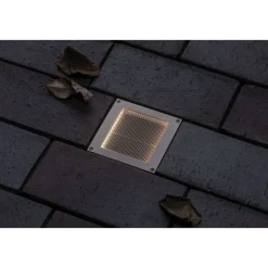Solar BodenEBL Aron Metall BWM 10x10cmIP67 3000K 5/40lm ^ Paulmann Clearance