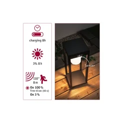 Solar Lichtobjekt Marisol IP44 3000K PIR ^ Paulmann Best