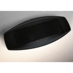 Solar WL Kiran IP44 400lm BWM Anthrazit3000K ^ Paulmann