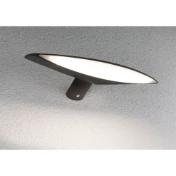Solar WL Kiran IP44 400lm BWM Anthrazit3000K ^ Paulmann