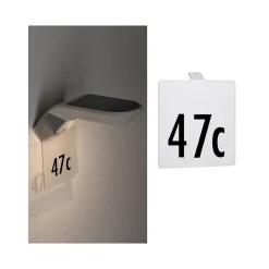 Solar WL Soley IP44 Zubehoer Hausnummer ^ Paulmann Discount