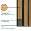 Sonido Elements Akustikpaneel Oiled oak1200x560x18mm FSC ^ Hot