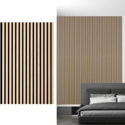 Sonido Elements Akustikpaneel Light oak1200x560x18mm FSC ^ Outlet