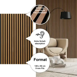 Sonido Elements FSC Oiled oak2440x560x18mm FSC ^ Sale
