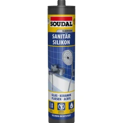 Dusche und Bad silbergrau 300 ml ^ Soudal Discount
