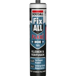 Fix All 470 gr schwarz ^ Soudal Outlet
