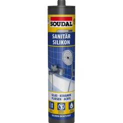 Sanitärsilicon Dusche und Bad grau ^ Soudal Online