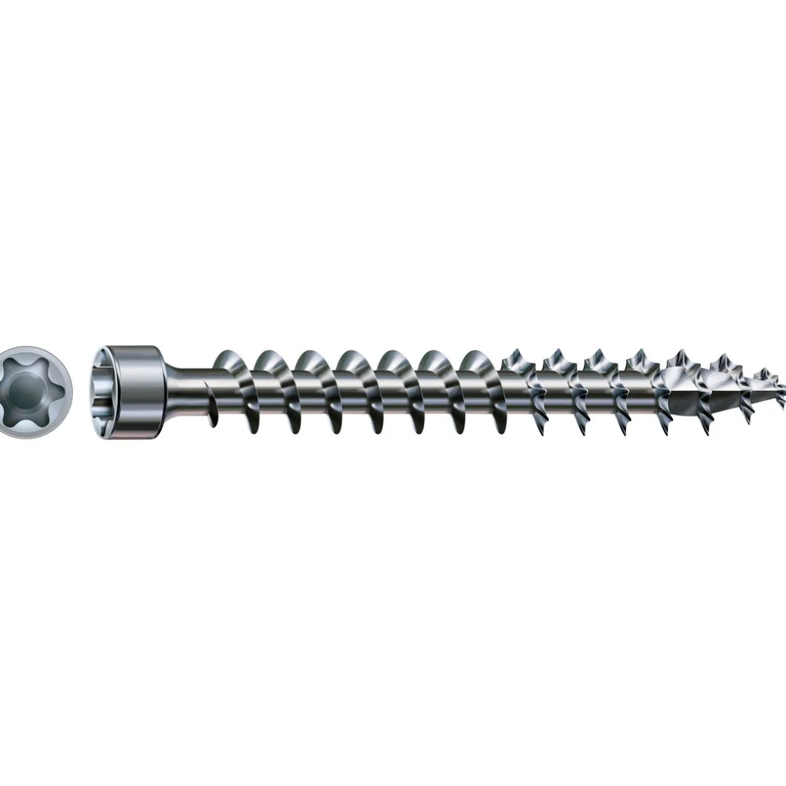 Holzschrauben IN.FORCE Zylinderkopf 6 x M 6 Stück ^ Spax New