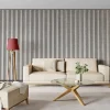 Deluxe Akustikpaneel Eiche weiss2500x600x21mm Filz starr ^ Specht Discount