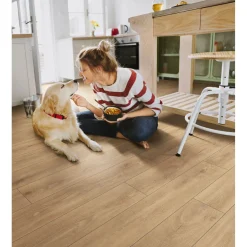 Specht Designboden Classic Eiche Kaschmir 128 x 19,5 cm ^ Specht Vinylboden Hot