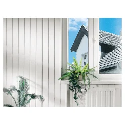 Kunststoff-Paneel Duropan weiß 270 x 10,5 cm ^ Specht Discount