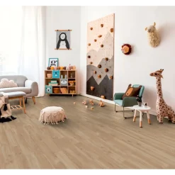 Laminatboden Classic Bergmanns Eiche hell 138 x 19,3 cm ^ Specht Best